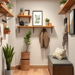 Przechowywanie w małym przedpokoju: jak wykorzystać każdy centymetr bez rezygnacji ze stylu