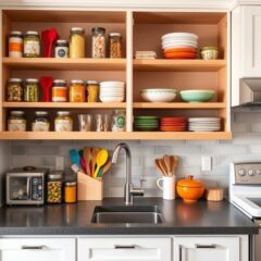 Przechowywanie w kuchni bez szafek wiszących: praktyczne pomysły na funkcjonalną i estetyczną przestrzeń