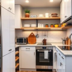 Organizacja kuchni w małym mieszkaniu: ergonomiczne układy i sprytne rozwiązania oszczędzające przestrzeń