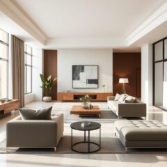 Jednolita podłoga w małym mieszkaniu: jak dzięki niej optycznie powiększyć przestrzeń i uniknąć typowych pułapek aranżacyjnych