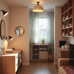 Jak dobrać oświetlenie w małym mieszkaniu, by optycznie powiększyć przestrzeń i zadbać o funkcjonalność