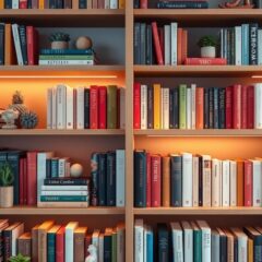 Jak stylizować książki jako dekorację: zasady układu, kolorów i dodatków dla efektownej biblioteczki