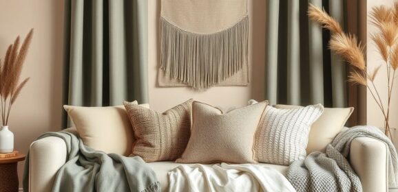 Dekorowanie wnętrza teksturami i tkaninami: jak łączyć materiały dla trwałej i estetycznej aranżacji